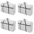 4x large home storage bag waterproof clothes quilt organizer for moving house luggage xmas christmas tree model#180 grey