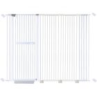 extra tall 150cm baby pet security gate metal safety guard tension pressure mounted for children dog kitten adjustable width range 182-188cm largest gap between bars 42mm model a442