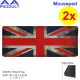 2x Extra Large /Fancy Mousepad Keyboard Pad Mouse Mat Desktop Game Laptop Computer British Flag
