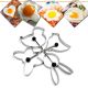 Cartoon fried egg Pancake shaper Stainless Steel Rabbit shape Shaper Mould Mold Kitchen Tools
