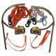 tree pole climbing gear spike spur gaff hook set kit with harness and safety strap #500 fit for diameter 28-59cm