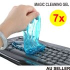 7x Magic Cleaning Gel Cleaner Putty Dust Dirt Slimy Muddy Remover Compound for Computer Laptop Notebook Keyboard