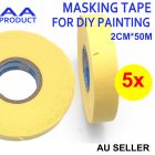 2cm masking tape 5pcs bundle