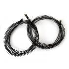 plumbing drain snake auger cable sping cleaning unblocker unclogger 3 meter spring 2pcs