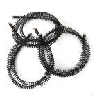 plumbing drain snake auger cable sping cleaning unblocker unclogger 3 meter spring 3pcs