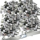 2000pcs metal clips with openings for plastic/pet/pp strap fit for strap max width 15mm for light duty carton strapping box packing bundle