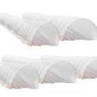 5x Winter Frost Protection Tunnel Kit Anti Freeze Breathable Fabric Cover Cloth Blanket Tunnel for Garden Plant Veggies Nursery 1M x 0.5M x 12M each