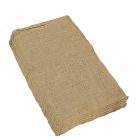 10 pcs heavy duty large natural hessian bag jute sisal sack for flood rescue garden produce chaff farm storage animal clothes cover landscaping 60cm w x 100cm h