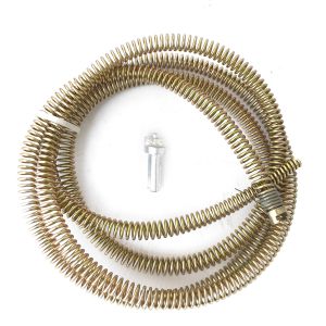 plumbing drain snake auger metal spring cable 3 meter section 1 pc