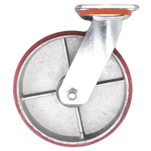 heavy duty metal caster wheel 8inch 20cm industrial castor swivel without lock/brake single