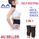 3 in 1 Self-heating Tourmaline Pad Magnetic Therapy Knee Waist Neck Support Belt