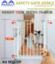 height 78cm security gate