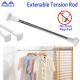 Adjustable Tension Rods Extendable Stainless Stee-INVALID since 20210322