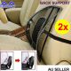 2x Mesh Lumbar Back Support Cushion Seat Posture Corrector Car Office Chair Home