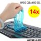 14x Magic Cleaning Gel Cleaner Putty Dust Dirt Slimy Muddy Remover Compound for Computer Laptop Notebook Keyboard