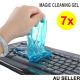 7x Magic Cleaning Gel Cleaner Putty Dust Dirt Slimy Muddy Remover Compound for Computer Laptop Notebook Keyboard