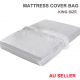 Mattress Protector Bag Dust Cover Clear Plastic Packaging Bag for Moving & Storage King Size
