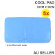 5x Summer Icepad Gel Mat Cooling Ice Cool Pad Cushion Cool Pillow Bed Dog Pet Filled Water