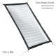 Aluminium foil sun shade cloth detail