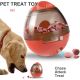 Interactive Hunting Toy Funny Treat Game Play Teaser Feeding Ball for Pet Dog Cat Red