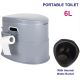 portable toilet 6L