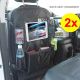 2x Large Car BackSeat Back Seat Organiser Travel Storage Bag with Ipad Holder