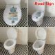 Universal Colorful Bathroom Toilet Seat Cover Lid Metal Hinges Road Sign