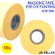 4cm masking tape 10pcs bundle