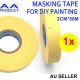 masking tape 2cm wide