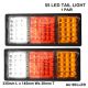 55 LED tail light led 1 pair