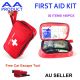 180pcs Emergency Survival Equipment Kit First Aid Medical Bag for Car Sports Camping Travel