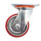 heavy duty industrial metal caster wheel 4inch 100mm castor swivel without brake