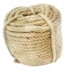 natural jute rope burlap hemp twine cord hessian string wire heavy duty strong home decor art craft gardening decking 20mm thick x 50m long
