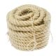 natural jute rope burlap hemp twine cord hessian string wire heavy duty strong home decor art craft gardening decking 40mm thick x 25m long