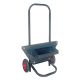 portable trolley strap dispenser with tool box for carrying heavy duty metal/steel strap clips tensioner crimper fit for max roll diameter 60cm