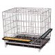 large chicken coop rabbit hutch guinea pig ferret cage hen chook house 70x51x50cm side view clean