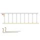 foldable bedside rail grab bar #140 for elderly assist get-up support handle bed handrail for handicap home care assistance 138cm