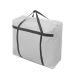 1x medium home storage bag waterproof clothes quilt organizer for moving house luggage xmas christmas tree model #35 grey