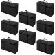 8x large home storage bag waterproof clothes quilt organizer for moving house luggage xmas christmas tree model#100 black