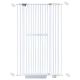 extra tall 150cm baby pet security gate metal safety guard tension pressure mounted for children dog kitten adjustable width range 86.5-92.5cm largest gap between bars 42mm model a1