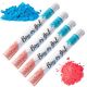 holi powder smoke cannon launcher popper gender reveal party 2 blue and 2 pink