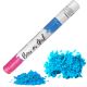 one confettified holi powder smoke & confetti cannon launcher popper for gender reveal party 45cm l blue