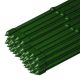 50x garden stakes plant support metal yard sticks coated in plastic replacement for bamboo sticks type a plus 100m pvc coated tie wire