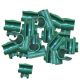 20x plastic cross joint for 20mm garden stakes plant support metal yard sticks