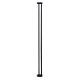 10cm wide extension panel black for extra tall 150cm baby pet security gate metal safety guard tension pressure mounted for children dog kitten