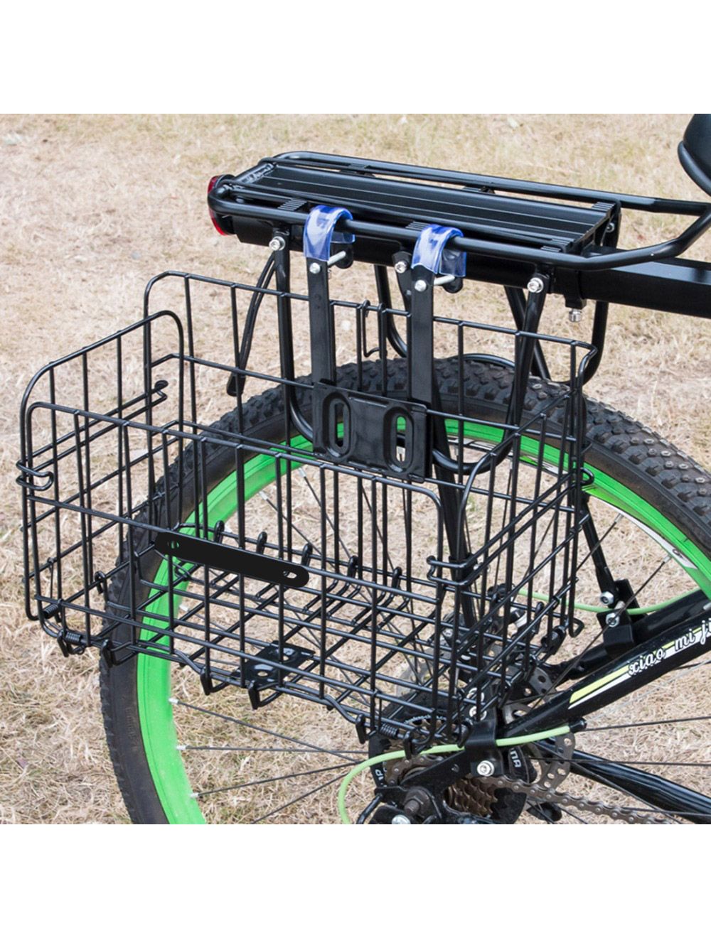 Foldable bicycle basket outlet