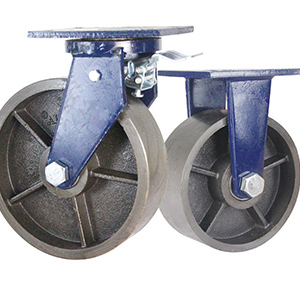 super heavy duty caster wheel all metal for high temperature use